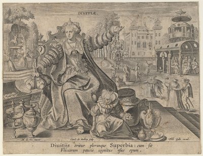 Richesses Divitiae, ca. 1600 - Karel van Mallery