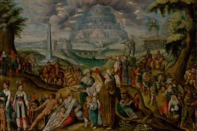 La Confusion des langues, 1600s - Karel van Mander the Elder