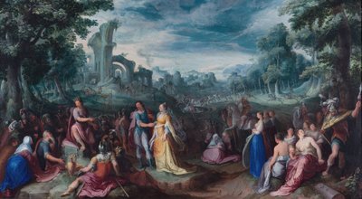 La continence de Scipion - Karel van Mander the Elder