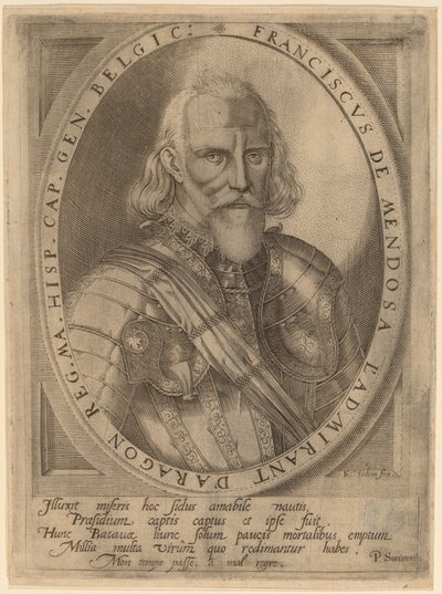 Franciscus de Mendoza - Karel van Sichem