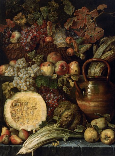 Nature morte avec fruits, dernier quart du 17ème siècle - Karel van Vogelaer