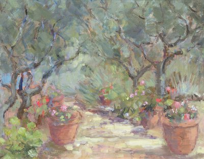 Jardin à Porto Ercole, Italie - Karen Armitage