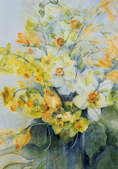 Fleurs de printemps - Karen Armitage