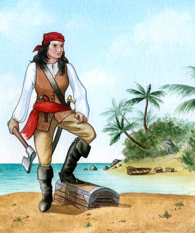 Mary Read, 1690-1720, compagne pirate britannique - Karen Humpage