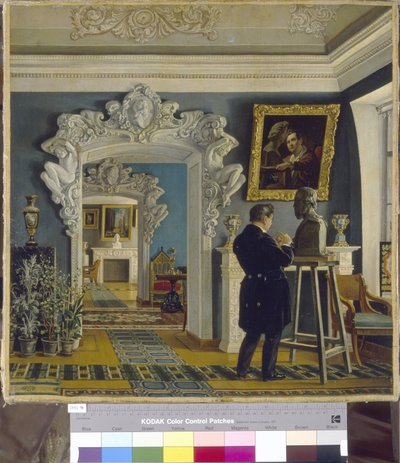 Le sculpteur Ivan P. Vitali travaillant - Karl Fridrikh Petrovich Bodri