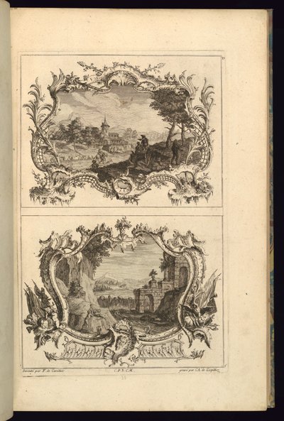 Conception pour Deux Cartouches - Karl Albert von Lespilliez