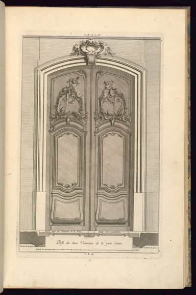 Élévation et plan d