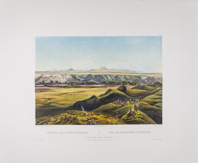 Tableau 44. Vue des montagnes Rocheuses, l