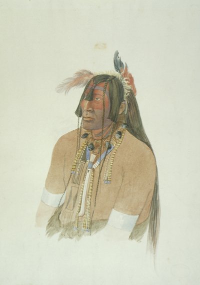 Homme non identifié - Karl Bodmer