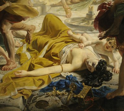 (détail) Le dernier jour de Pompéi - Karl Pavlovich Bryullov