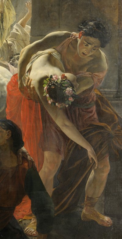 (détail) Le dernier jour de Pompéi - Karl Pavlovich Bryullov