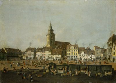 Vue du Neue Markt avec l