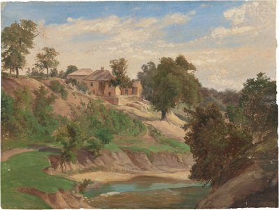 Sur la rivière Pedernales - Karl Friedrich Hermann Lungkwitz