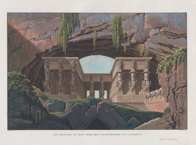 Décor de scène pour l
