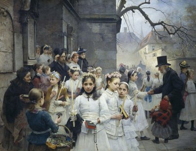 Après la première communion - Karl Frithjof Smith