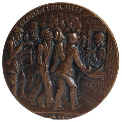 Médaille commémorant le torpillage du paquebot 