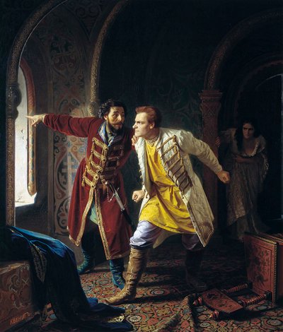 Les derniers instants de Faux Dmitriy I, 1879 - Karl Gottlieb Wenig