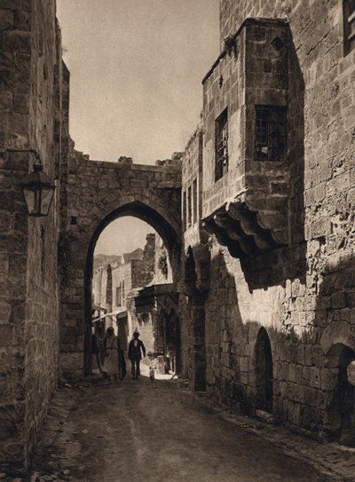 Jérusalem, scène de rue - Karl Grober