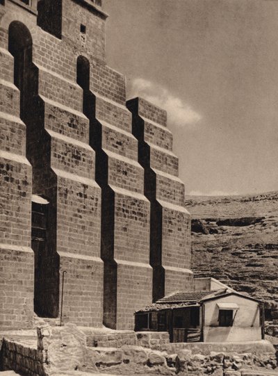 Mar Saba, Contreforts de l