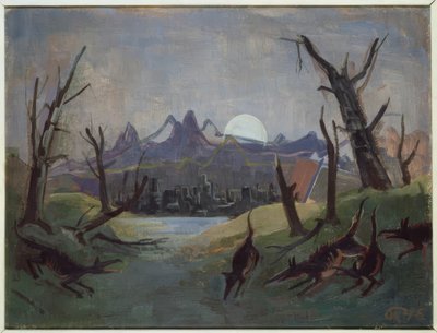 Mauvaise nuit - Karl Hofer