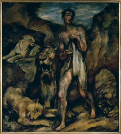 Daniel dans la fosse aux lions - Karl Hofer