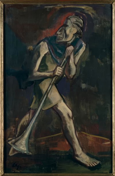 Le souffleur - Karl Hofer