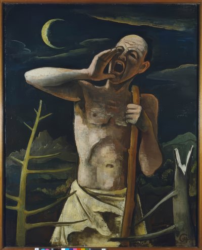 Le crieur - Karl Hofer