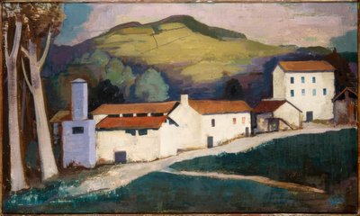 Ferme (campagne tessinoise) - Karl Hofer