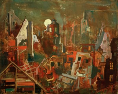 Nuit des ruines - Karl Hofer