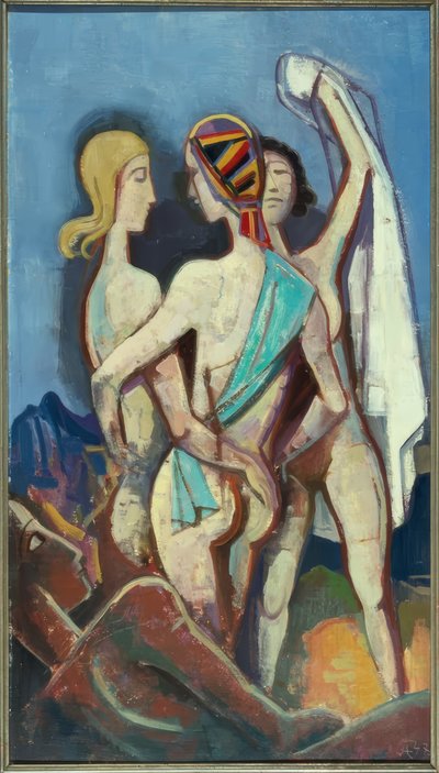 Jugement de Paris - Karl Hofer