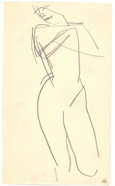 Modèle allongé - Karl Isakson