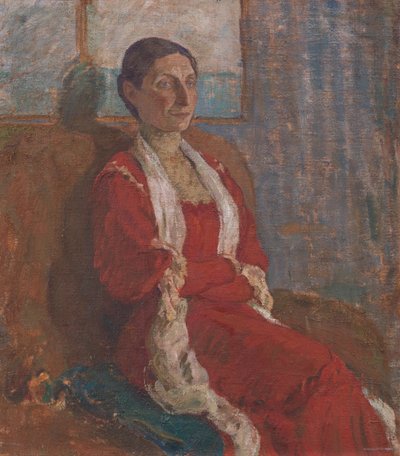 Portrait de Mme Bertha Brandstrup - Karl Isakson