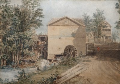 Polotnyany zavod, domaine familial de la famille Goncharov, 1839 - Karl Ivanovich Kolmann