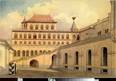 Le palais Terem dans le Kremlin de Moscou - Karl Ivanovich Rabus
