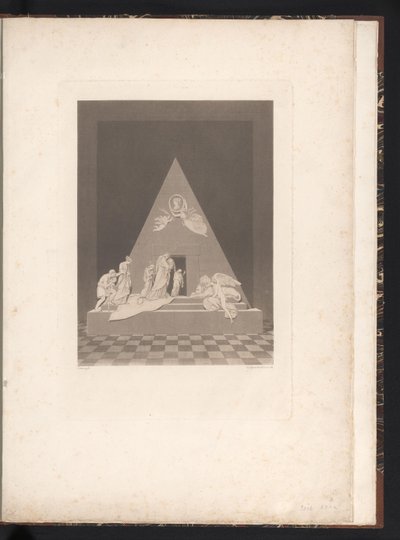 Vue de la tombe - Karl Joseph Aloys Agricola