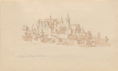Le château de Kaiserslautern - Karl Julius Von Leypold