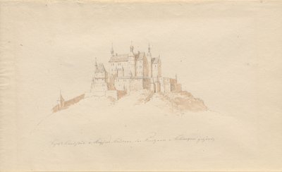 Château de Landstuhl près de Kaiserslautern, appartenant aux princes de Sickingen - Karl Julius Von Leypold