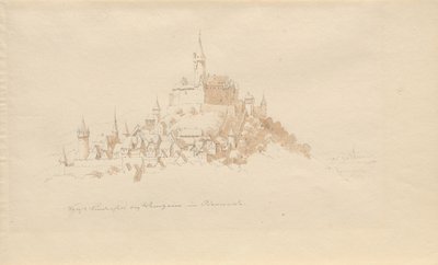 Château de Lindenfels près de Weinheim dans l