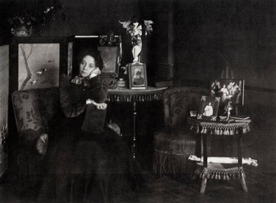 Vera Fyodorovna Komissarzhevskaya, actrice russe, vers 1900 - Karl Karlovich Bulla