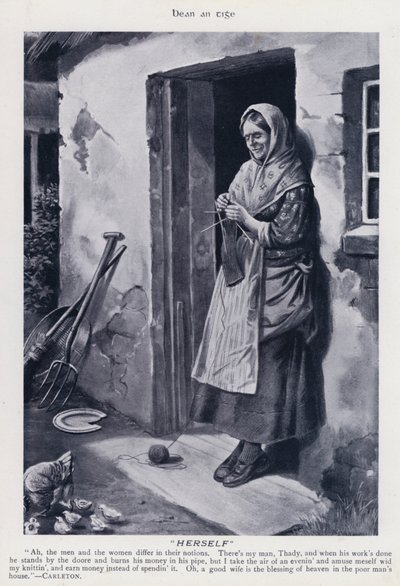"Elle-même" (photo en noir et blanc) - Karl Karlovich Piratsky