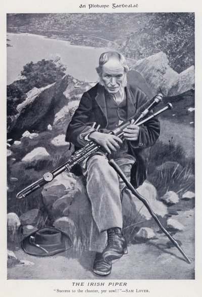 Le joueur de cornemuse irlandais - Karl Karlovich Piratsky