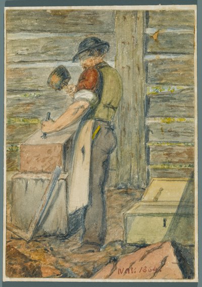 Tailleur de pierre, 1864 - Karl L.H. Mueller