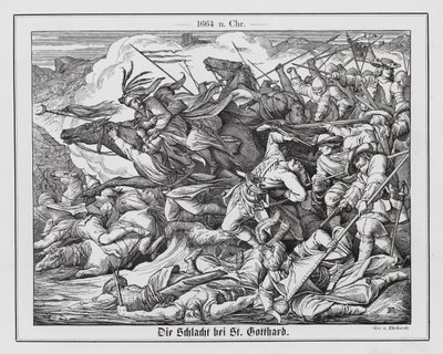 Bataille du Saint-Gothard - Karl Ludwig Adolf Ehrhardt