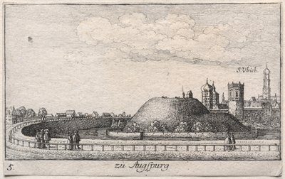 Amoenissimae aliquot locorvm... : Planche 5, Augsbourg - Karl Ludwig Bernhard Buchhorn