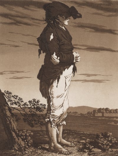 Les jeunes mendiants - Karl Ludwig Bernhard Buchhorn