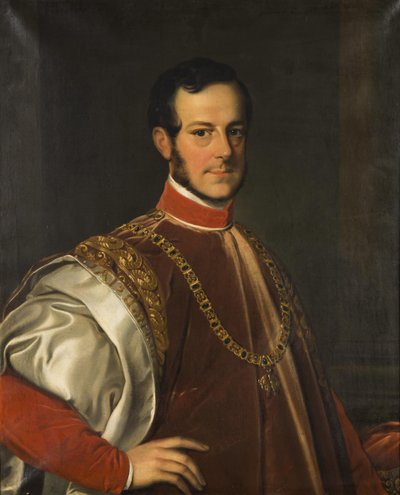 Portrait du prince Johann Adolf II de Schwarzenberg 1799-1888 - Karl Ludwig Philippot
