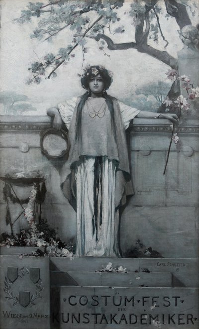 Fête costumée des académiciens des arts - Karl Maria Schuster