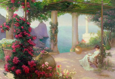 La Terrasse, Capri - Karl Maria Schuster