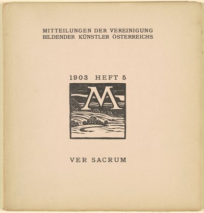 Ver Sacrum [6e année, numéro 5, mars 1903] - Karl Muller