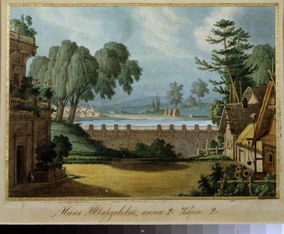 Décor préparatoire pour l